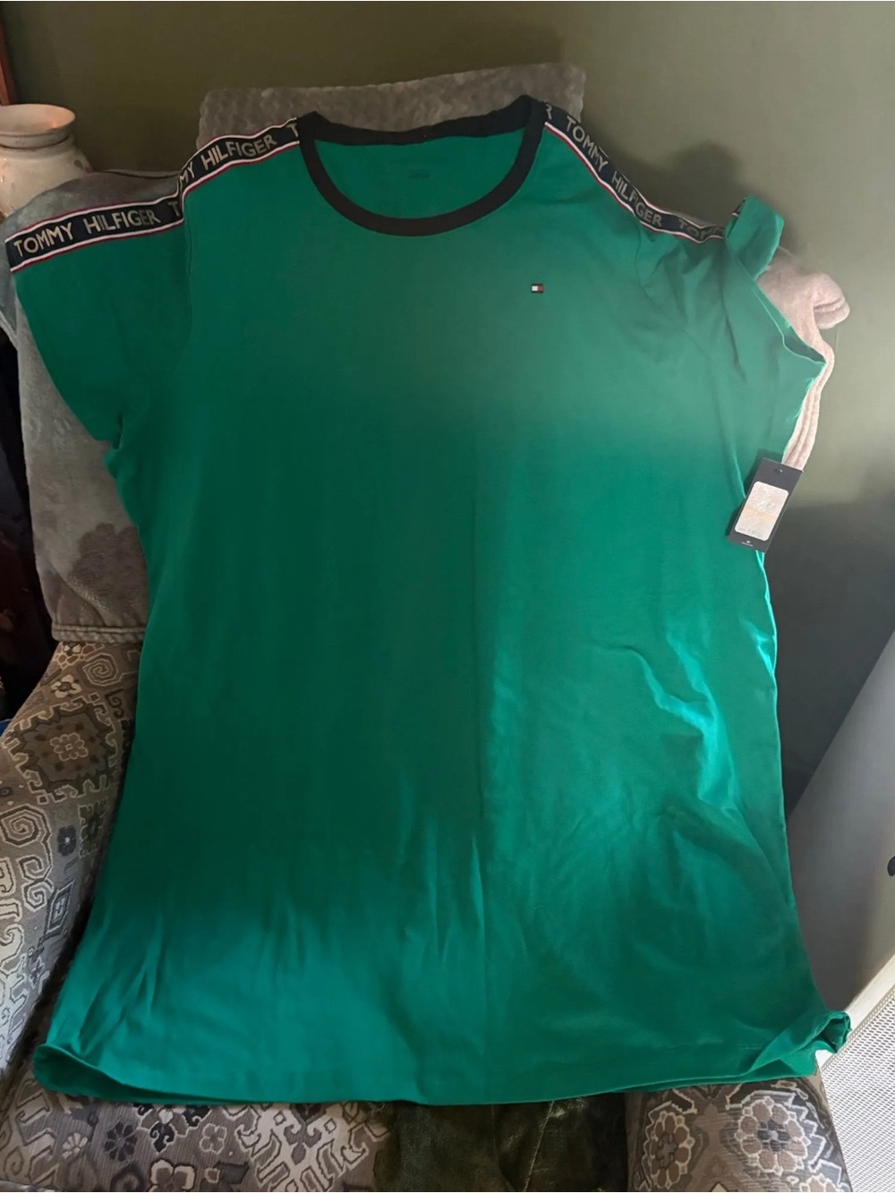 Tommy Hilfiger Women’s Green Short Sleeve Tee Dress- 3X (1X-4X) NWT